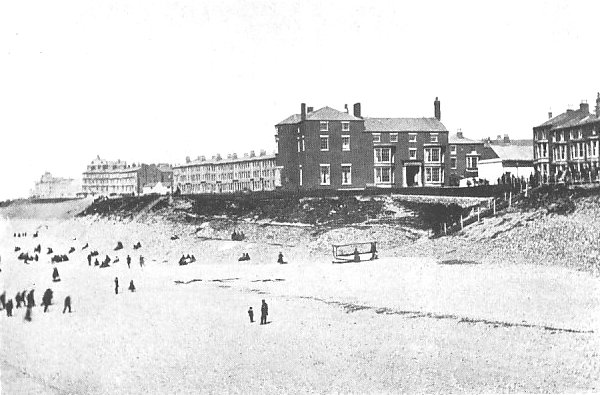 Bailey's (Metropole) Hotel and the Claremont Park Estate viewed from North Pier c1867