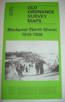 2006 Blackpool North Shore Old Ordnance Survey Map 1910-1938