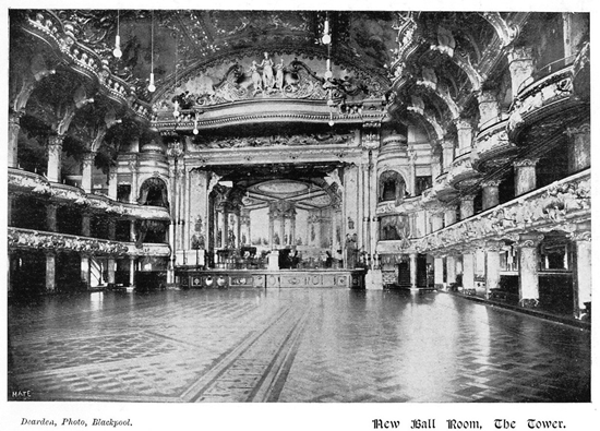 The Ballroom, Blackpool Tower c1899
