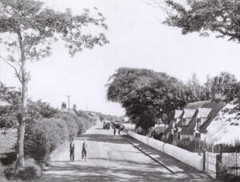 Heyhouses Lane in the 1930s.