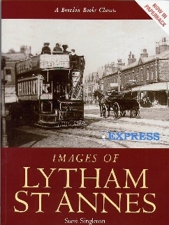 softback, with a view of a tram in Lytham.