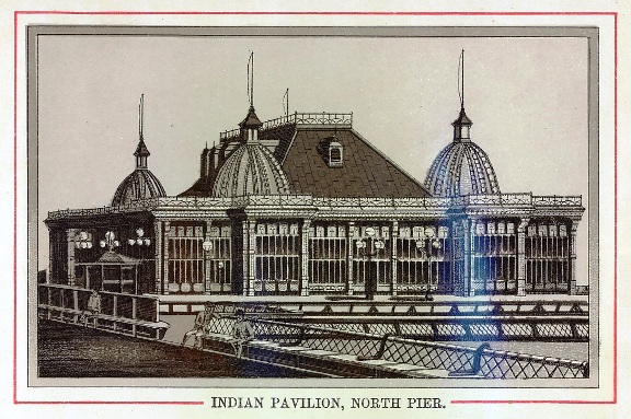 The Indian Pavilion, North Pier, Blackpool, in the 1880s.