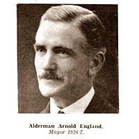 Arnold England, Mayor of Lytham St.Annes 1926-1927.