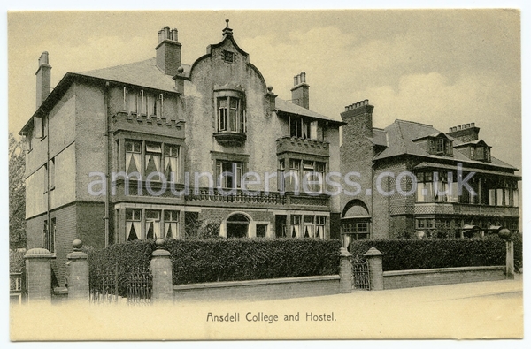 Ansdell College, Cyprus Avenue, Fairhaven c1905.