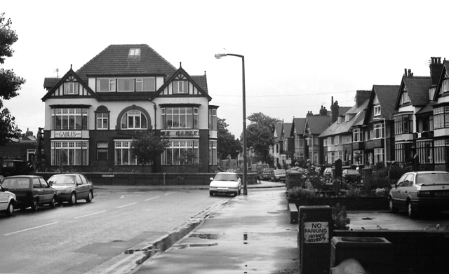 The Gables Hotel, Orchard Road, St.Annes-on-the-Sea, in the 1990s.