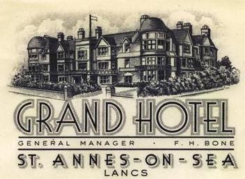 Grand Hotel St.Annes-on-the-Sea c1930
