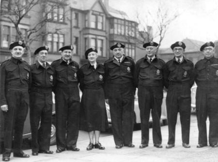 Lytham St.Annes Civil Defence Corps, 1953.