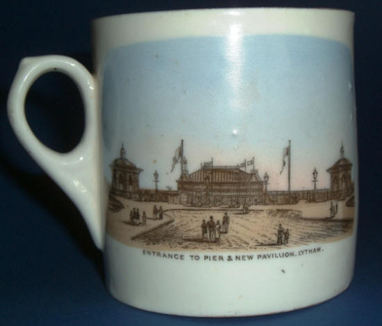 Souvenir of the new Lytham Pier Pavilion, 1890s