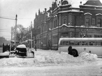 Clifton Street, Lytham, January 1940.