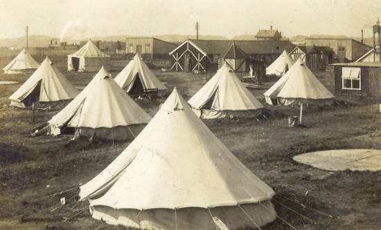 Military Camp at Squires Gate, May 1914