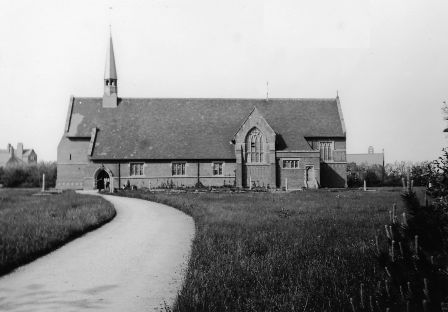 St.Annes Church, Heyhouses, St.Annes-on-the-Sea c1885