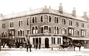 In the 1890s the St.Annes-on-the-Sea Urban District Council had offices in Park Road at the corner with St.Annes Square. This block of shops and offices was known as 'St.Annes Square.' 