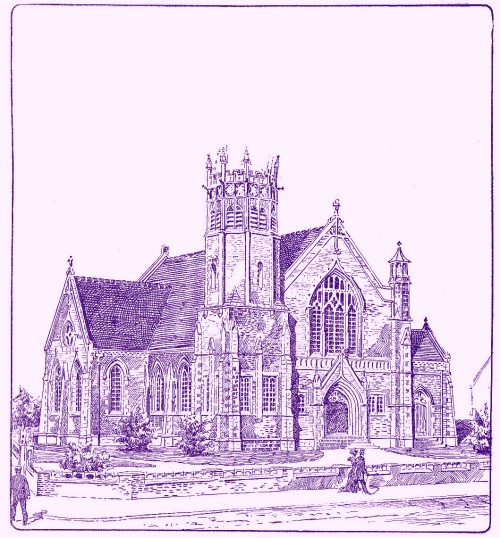 The new Wesleyan Methodist Church, St.Annes-on-Sea, 1904.