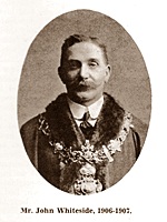 John Whiteside, Chairman of St.Annes Urban District Council 1906-1907
