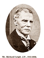 Richard Leigh, Chairman of St.Annes Urban District Council 1915-1920