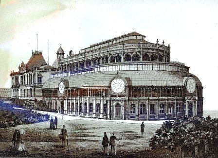 The Winter Gardens, Blackpool, opened in 1878.