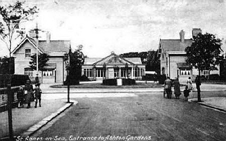 The Ashton Pavilion viewed from Garden Street c1918