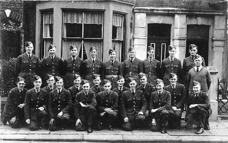 Photo of RAF Squad 'A' Flight 11 Squadron 3 Wing 15 R.C., Blackpool, 17 October, 1941.