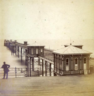 North Pier, Blackpool c1868.