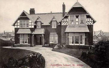 The Collegiate School for Boys, 7, South Promenade, St.Annes c1905