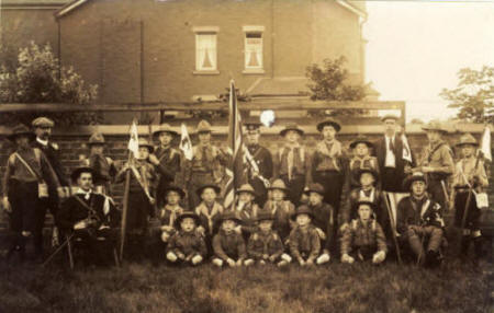 Heyhouses School Boy Scouts c1912