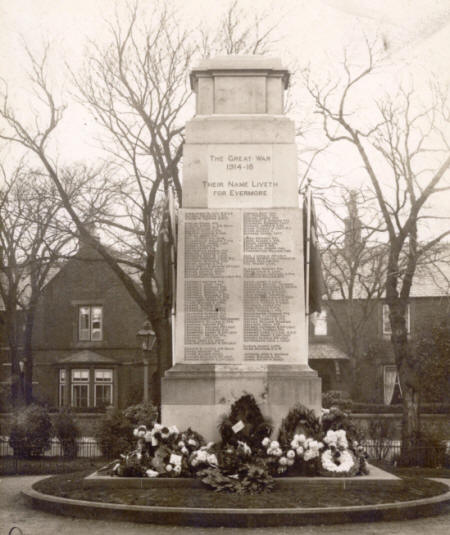 Lytham War Memorial, 1924