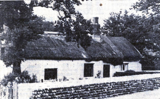 The old cottages, Commonside, Ansdell in 1948