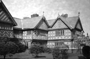 Kenyon Peel Hall, Little Hulton, Lancashire, taken in the 1930s or1950s.