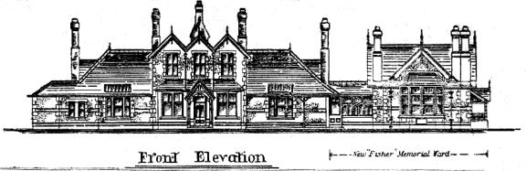 Fisher Ward, Lytham Hospital, 1901.