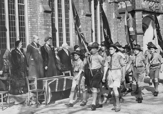 St.George's Day Parade, Lytham 1951.