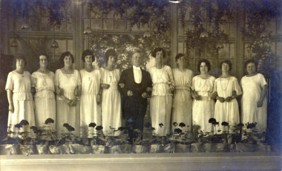 Lytham Municipal Orchestra, The Floral Hall, Lytham Pier, 1922.