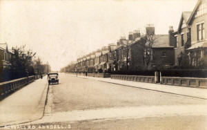 Rossall Road, Ansdell c1918.