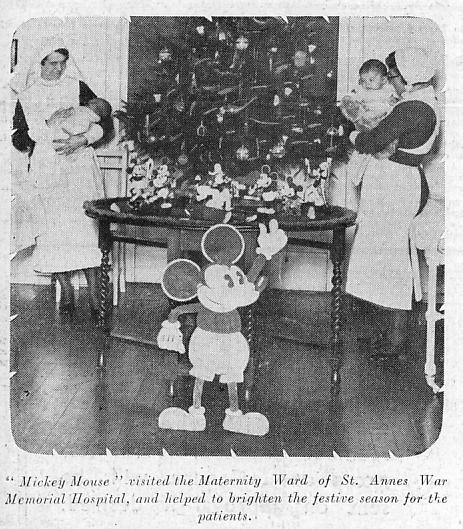 St.Annes Hospital, Christmas1935.