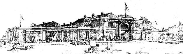 St.Annes Market, St.David's Road South, 1922.