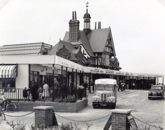 The Shops added to St.Annes Pier Entrance in 1963.
