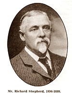 Richard Shepherd, Chairman of St.Annes Urban District Council 1896-99