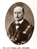 J.H.Taylor, Chairman of St.Annes Urban District Council 1913-1915