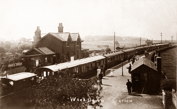 Wrea Green Railway Station c1904